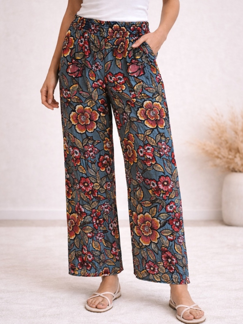 ✨ LOFT Floral Flowy Pants | Effortless Boho Chic ✨